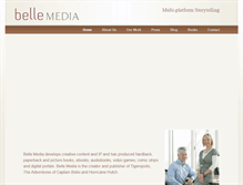 Tablet Screenshot of bellemedia.co.uk