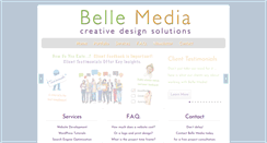 Desktop Screenshot of bellemedia.net